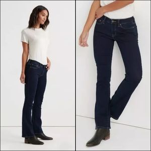Lucky Brand Jeans Ankle Cheville Sweet Boot. 12/31